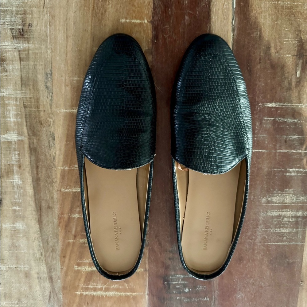 Banana Republic Dark Brown Slip-On Loafers